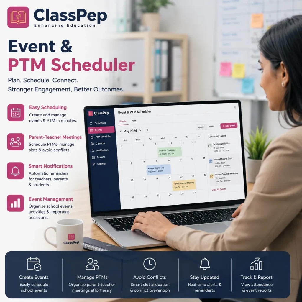 Event & PTM Scheduler