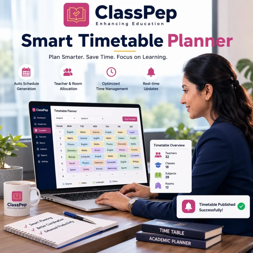 Smart timetable planner