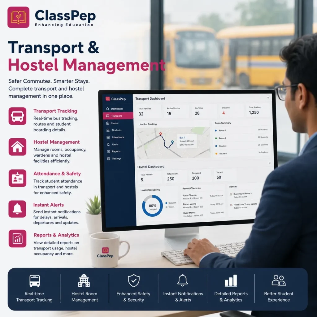 Transport and hostel management